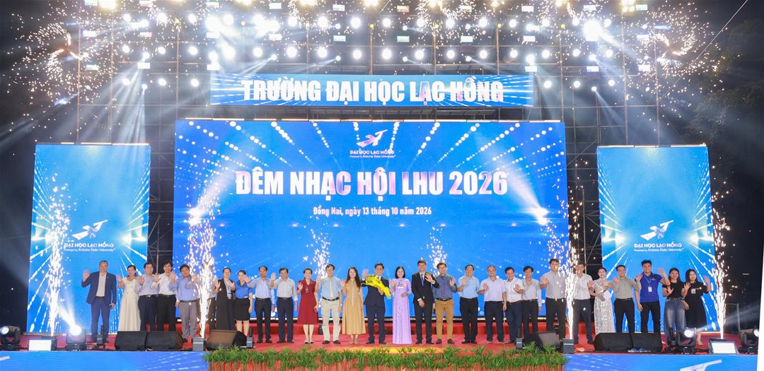 Đêm nhạc hội LHU 2026 mở đầu chuỗi sự kiện chào mừng 30 năm